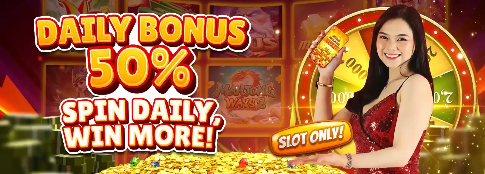 Slot Daily 50%